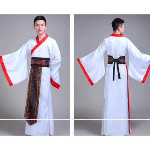 Chinese Ancient traditional costumes men's drama cosplay Hanfu film and television annual stage performance performance clothing